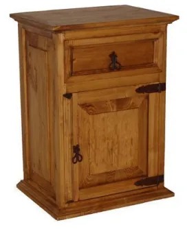 1 Drawer 1 Door Gun Night Stand