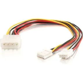 10In One 5-1/4In To Two 3-1/2In Internal Power Y-Cable