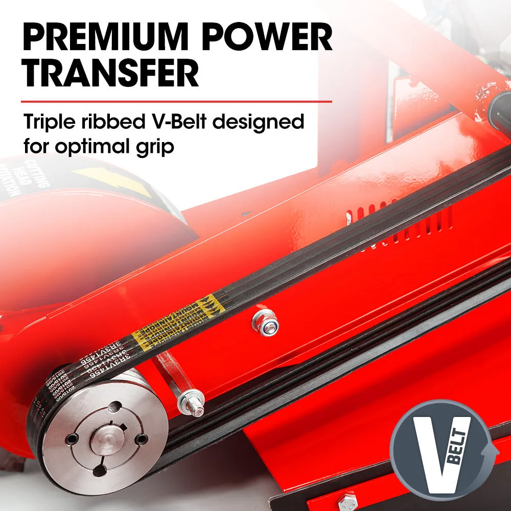 15HP Heavy-Duty Petrol Tree Stump Grinder 12 Teeth Baumr-AG