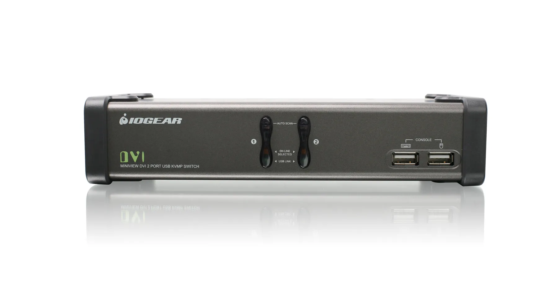 2-Port DVI KVMP Switch w/ Cables (TAA Compliance)