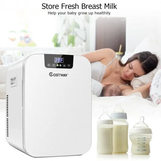 20L Compact Portable Makeup Skincare Fridge-White