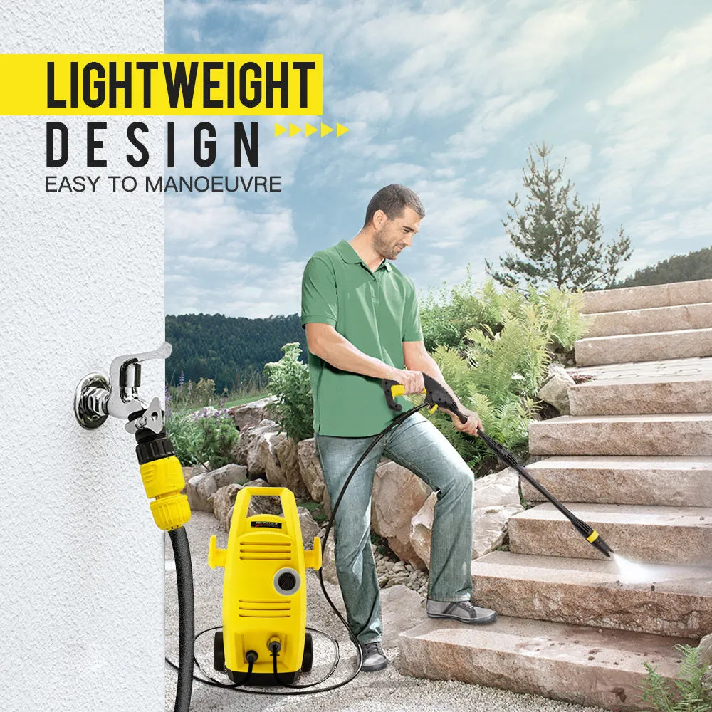 2100 PSI Electric Pressure Cleaner, 5m Hose, 6.5L/min, Jet-USA