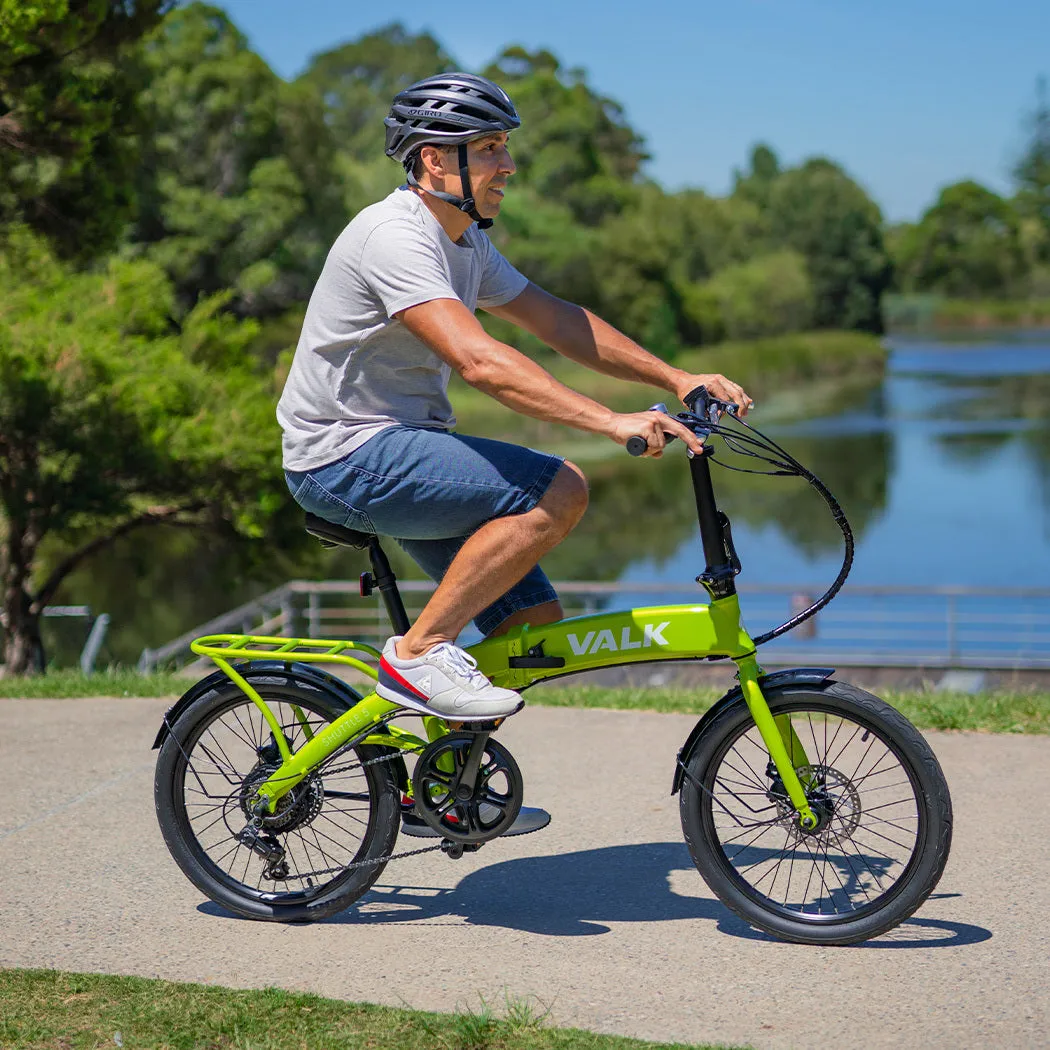 250W 20" Folding Electric Bike, 40km Range, Shimano 7-Speed - VALK