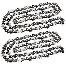 2X Low Kickback 18in Chainsaw Chain, 0.325" Pitch, 72DL - Baumr-AG