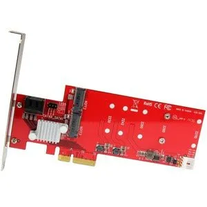 2X M.2 NGFF SSD RAID CONTROLLER CARD PLUS 2X SATA III PORTS - PCIE