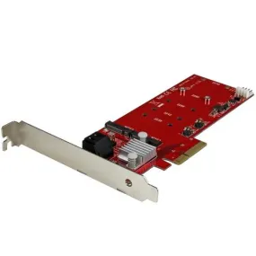 2X M.2 NGFF SSD RAID CONTROLLER CARD PLUS 2X SATA III PORTS - PCIE
