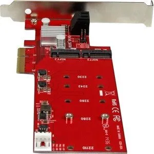 2X M.2 NGFF SSD RAID CONTROLLER CARD PLUS 2X SATA III PORTS - PCIE