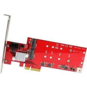 2X M.2 NGFF SSD RAID CONTROLLER CARD PLUS 2X SATA III PORTS - PCIE