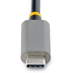4-Port USB-C Hub with 100W Power Delivery Pass-Through - 2x USB-A   2x USB-C - USB 3.0 5Gbps - 1ft (30cm) Long Cable - Portable USB Type-C to USB-A/C Hub