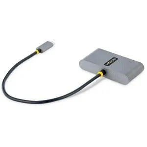 4-Port USB-C Hub with 100W Power Delivery Pass-Through - 2x USB-A   2x USB-C - USB 3.0 5Gbps - 1ft (30cm) Long Cable - Portable USB Type-C to USB-A/C Hub