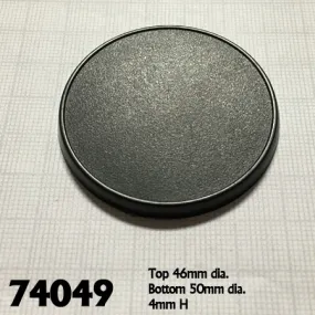 74049: 50mm Round Gaming Base (10)