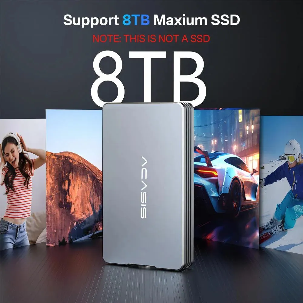 Acasis 40Gbps M.2 NVMe USB 4 Thunderbolt 3/4 SSD Enclosure