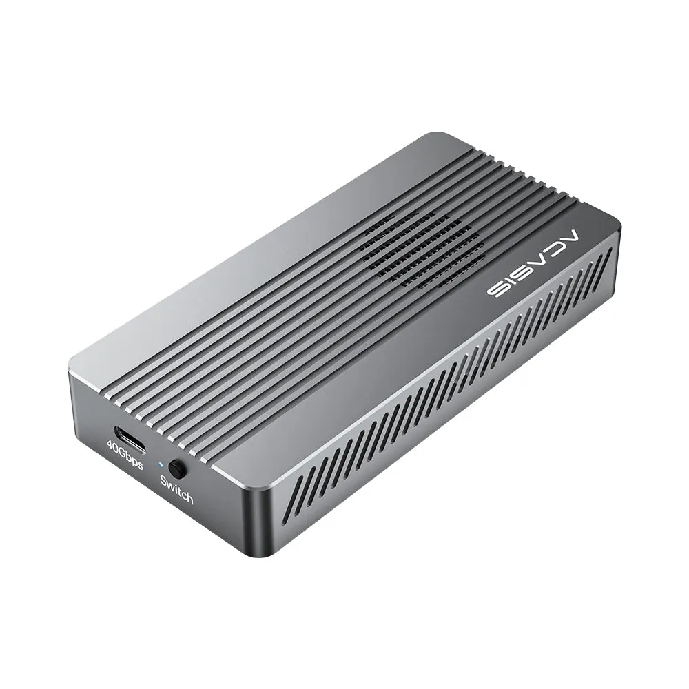 Acasis 40Gbps Tool-free M.2 NVMe Thunderbolt 3/4 USB 4 SSD Enclosure
