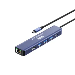 Acasis 6-in-1 Type-C 4K 60Hz Docking Station Multi Ports Converter