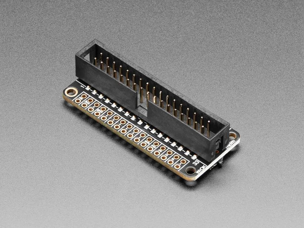 Adafruit Floppy FeatherWing with 34-Pin IDC Connector