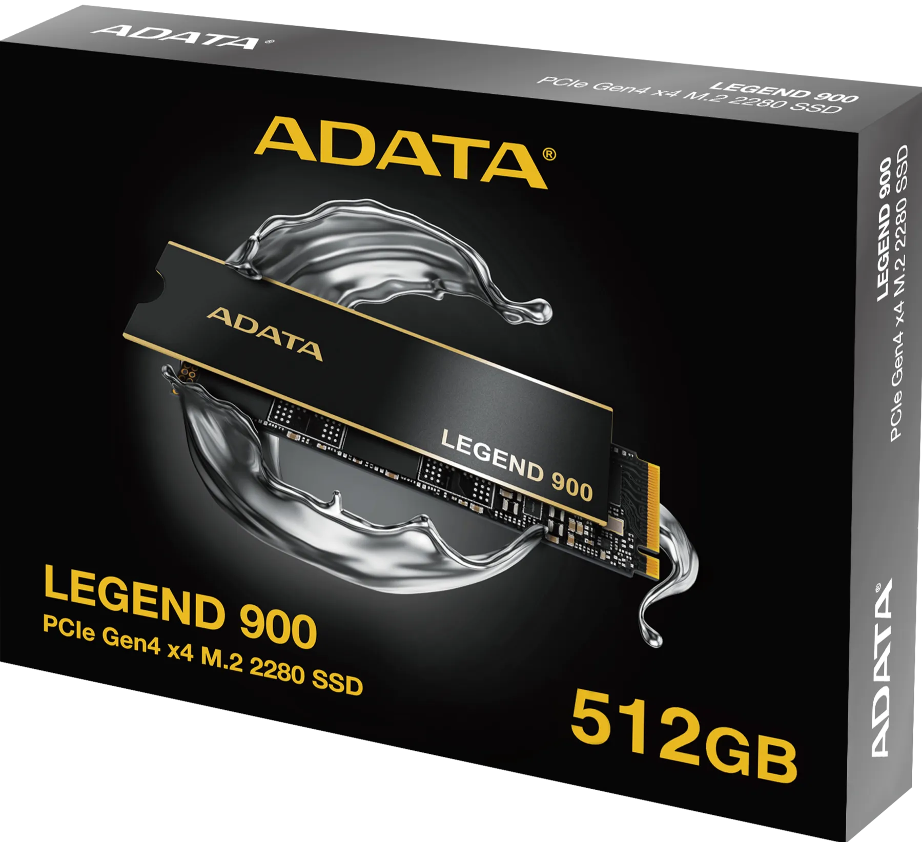 ADATA 512GB LEGEND 900 SLEG-900-512GCS M.2 2280 PCIe Gen4 x4 SSD