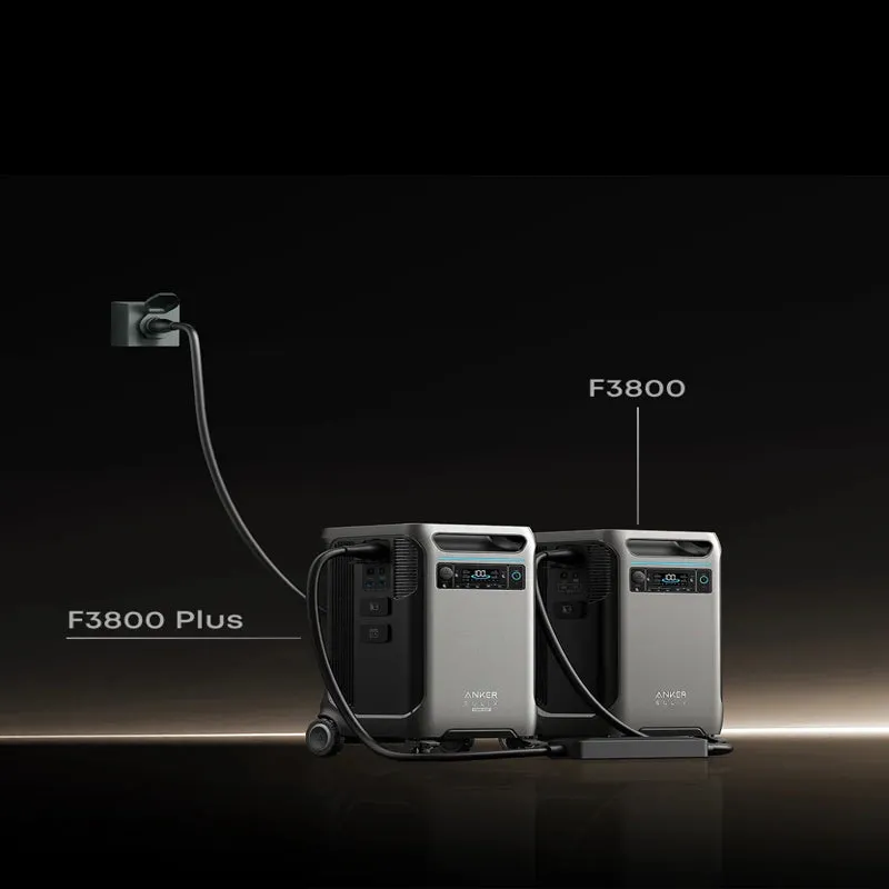 Anker SOLIX F3800 Plus Portable Power Station - 3840Wh | 6000W