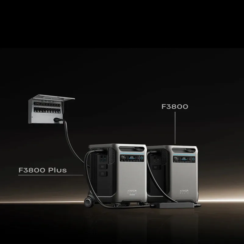 Anker SOLIX F3800 Plus Portable Power Station - 3840Wh | 6000W