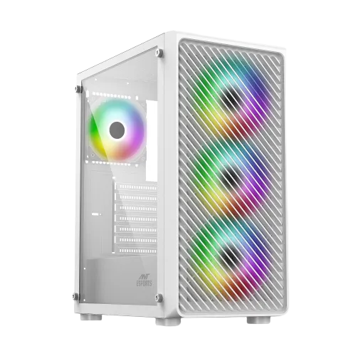 ANT ESPORTS 211 AIR MID-TOWER ATX CABINET WHITE