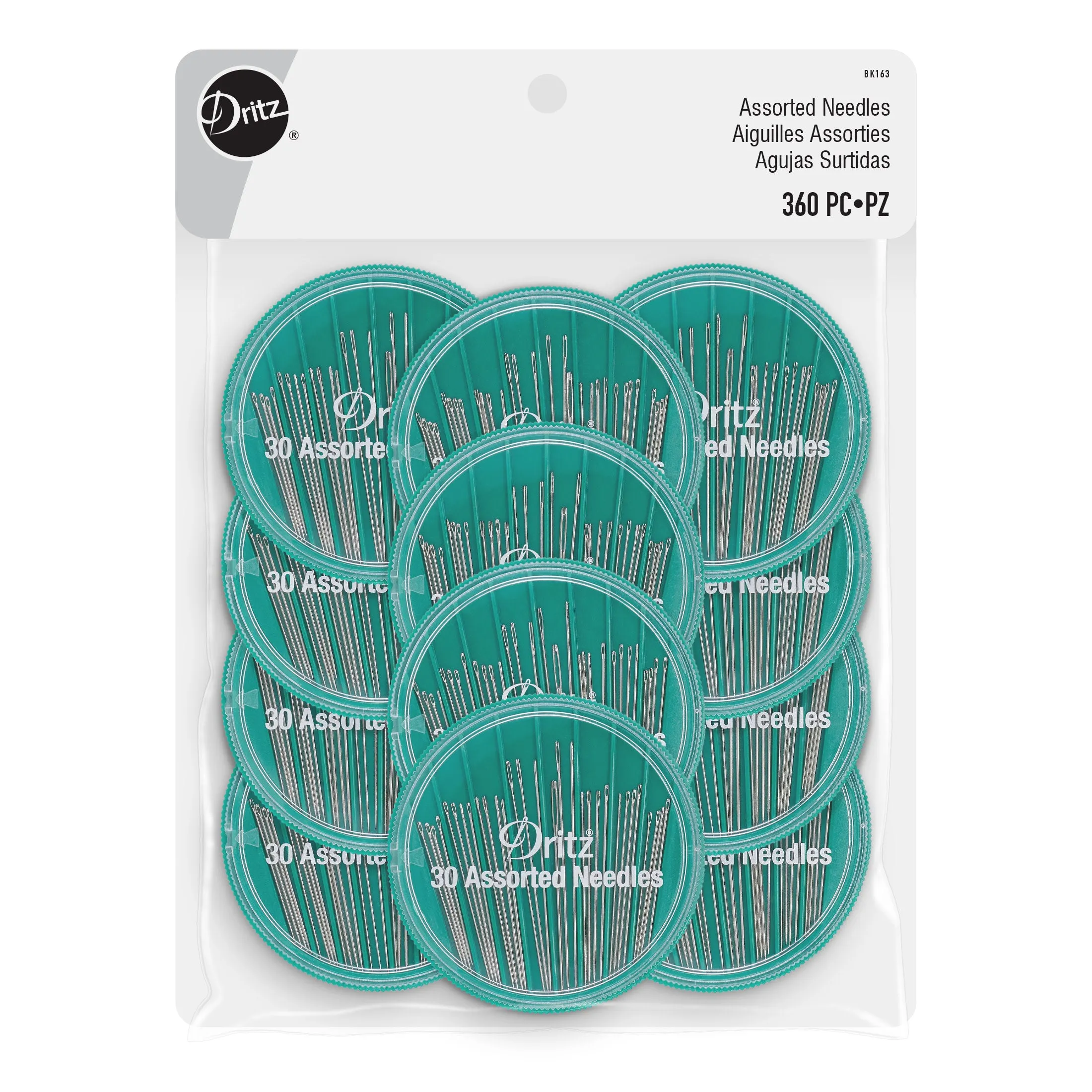 Assorted Hand Needles, 360 Needles