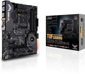ASUS AM4 TUF Gaming X570-Plus (Wi-Fi) ATX Motherboard with PCIe 4.0, Dual M.2, 12 2 with Dr. MOS Power Stage, HDMI, DP, SATA 6Gb/s, USB 3.2 Gen 2 and Aura Sync RGB Lighting