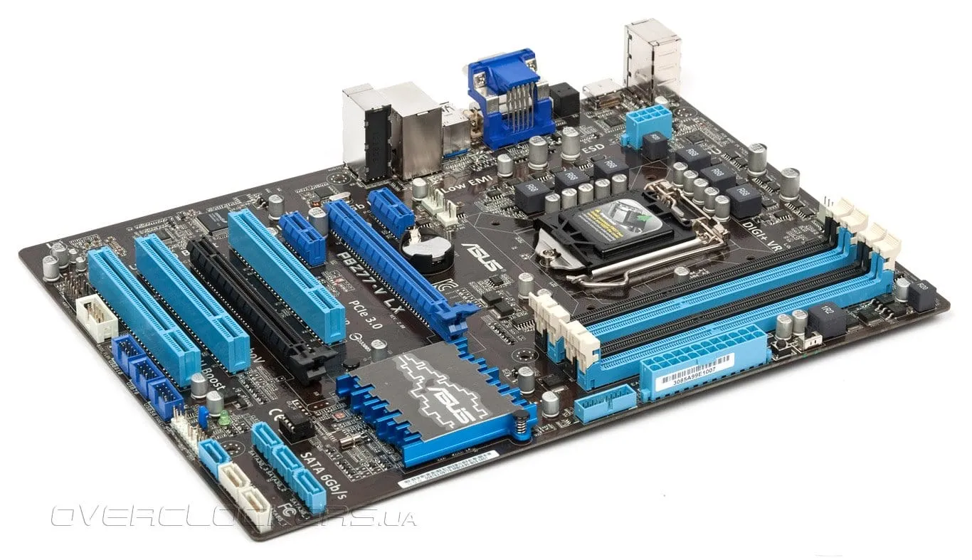 ASUS P8Z77-V LX  Desktop computer motherboard,1155 socket,ddr3,Z77,HDMI ATX
