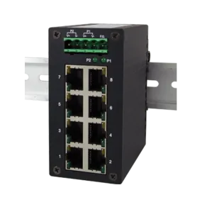 ATOP EH2308 - 8-port Fast-Ethernet DIN-Rail Unmanaged Switch