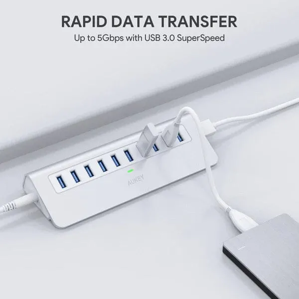 Aukey 10-Port CB-H6 USB 3.0 Hub