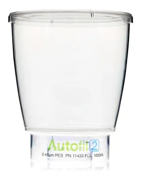 Autofil® 2 Bottle Top Filtration, Funnel Only, 1L, 0.22 µm PES, Sterile, 12/cs Autofil® 2 Bottle Top Filtration, Funnel Only, 1L, 0.22 µm PES, Sterile, 12/cs