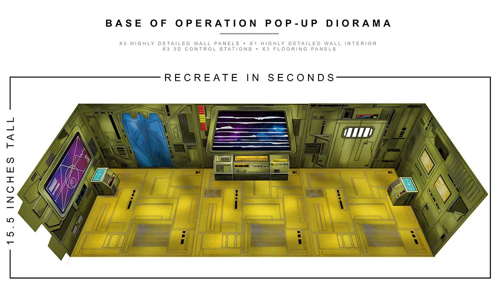 Base of Operation Pop-Up Diorama 1/12