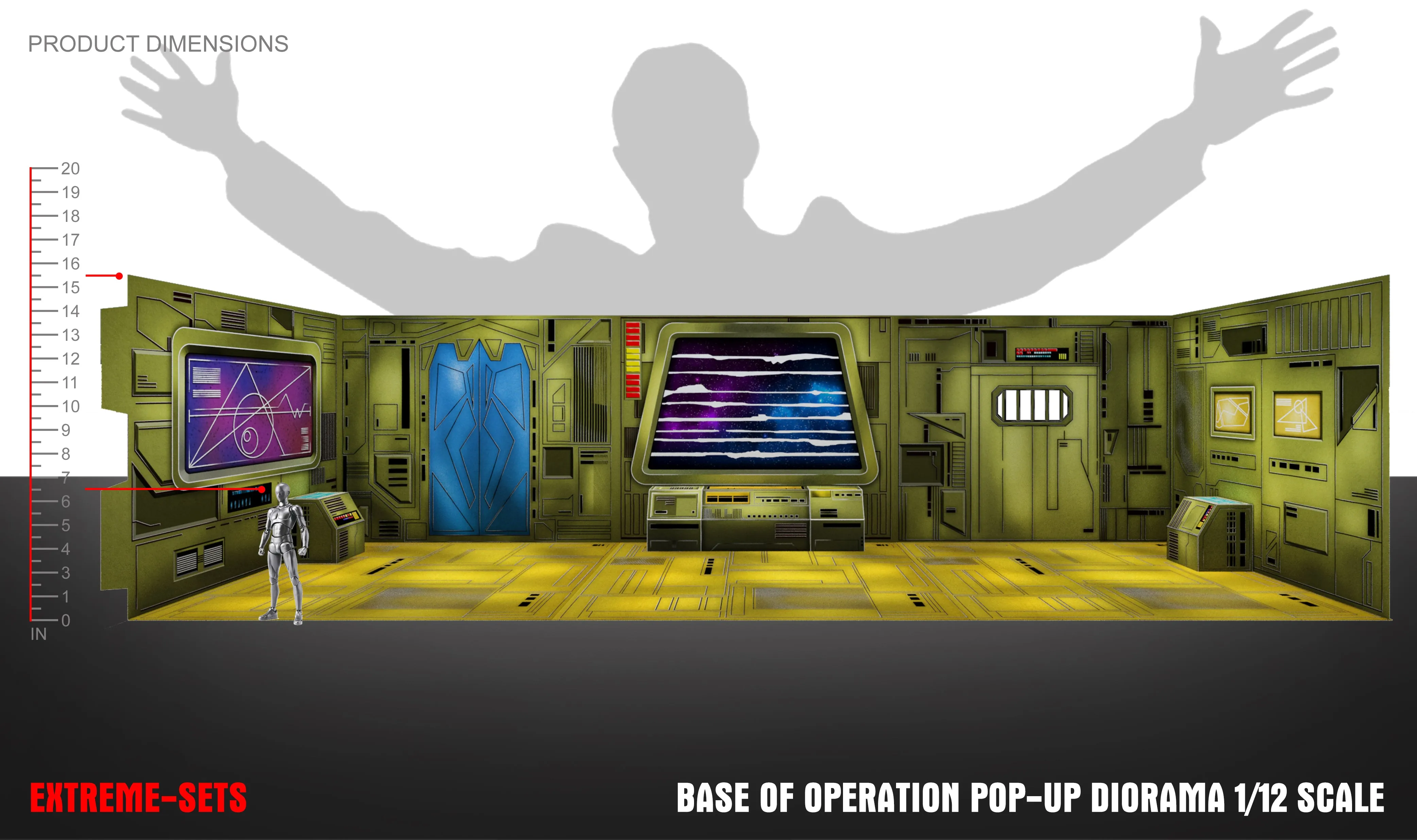 Base of Operation Pop-Up Diorama 1/12