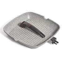 Campfire Compact Grill Pan - Silver 28cm
