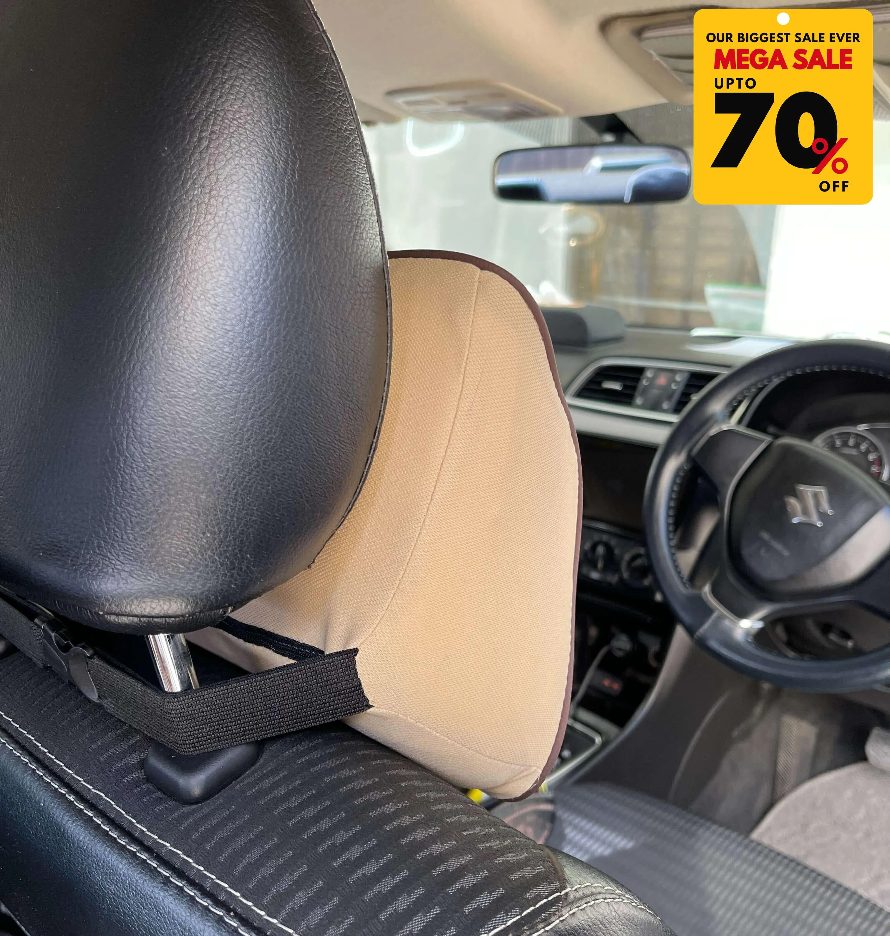 Car Memory Foam Neck Cushion