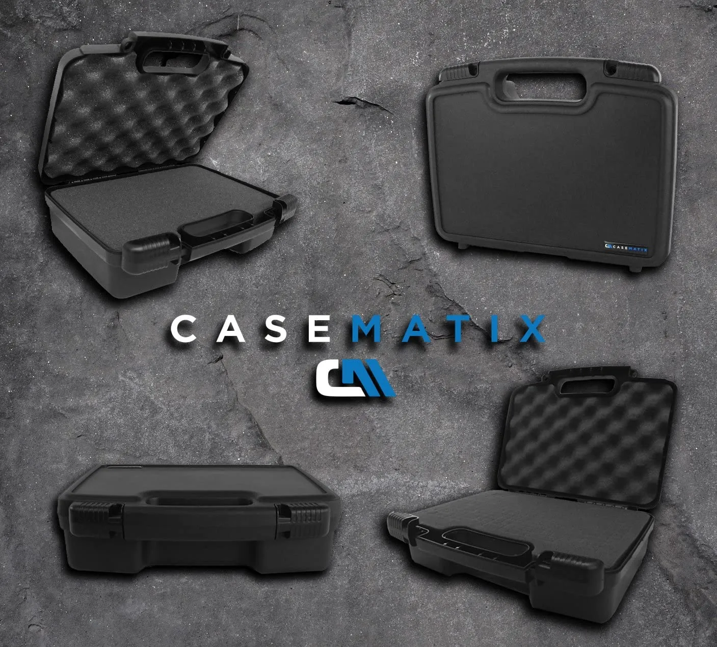 Casematix External Hard Drive Carry Case Compatible with Western Digital Elements Wd My Passport Blue My Book 1tb 2tb 4tb 6tb 8tb 10tb - Case Only