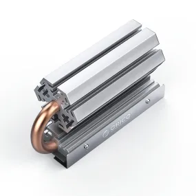 [CLEARANCE] ORICO M2HS6 M.2 SSD Copper Aluminum Heatsink  with Fast Cooling Thermal Fin and Copper Pipe for Single and Double-Sided 2280 M.2 NVMe NGFF SATA SSD Solid State Drive, PC, Desktop Computer, CPU, Motherboard, Gaming Console