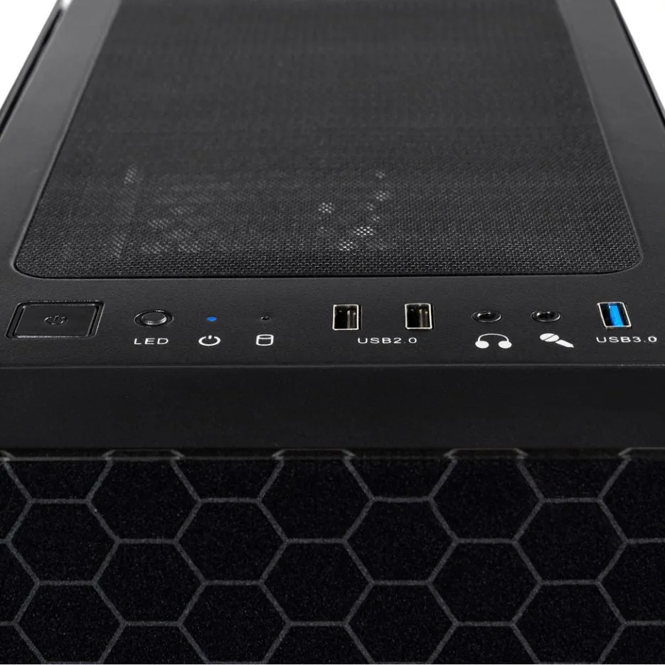 CLX SET Gaming Desktop - Intel Core i5 11400F 2.6GHz 6-Core Processor, 16GB DDR4 Memory, Radeon RX 6600 8GB GDDR6 Graphics, 500GB M.2 NVMe SSD, WiFi, Black CLX Edition Spear MicroATX Tower RGB Fans, Windows 11 Home 64-bit