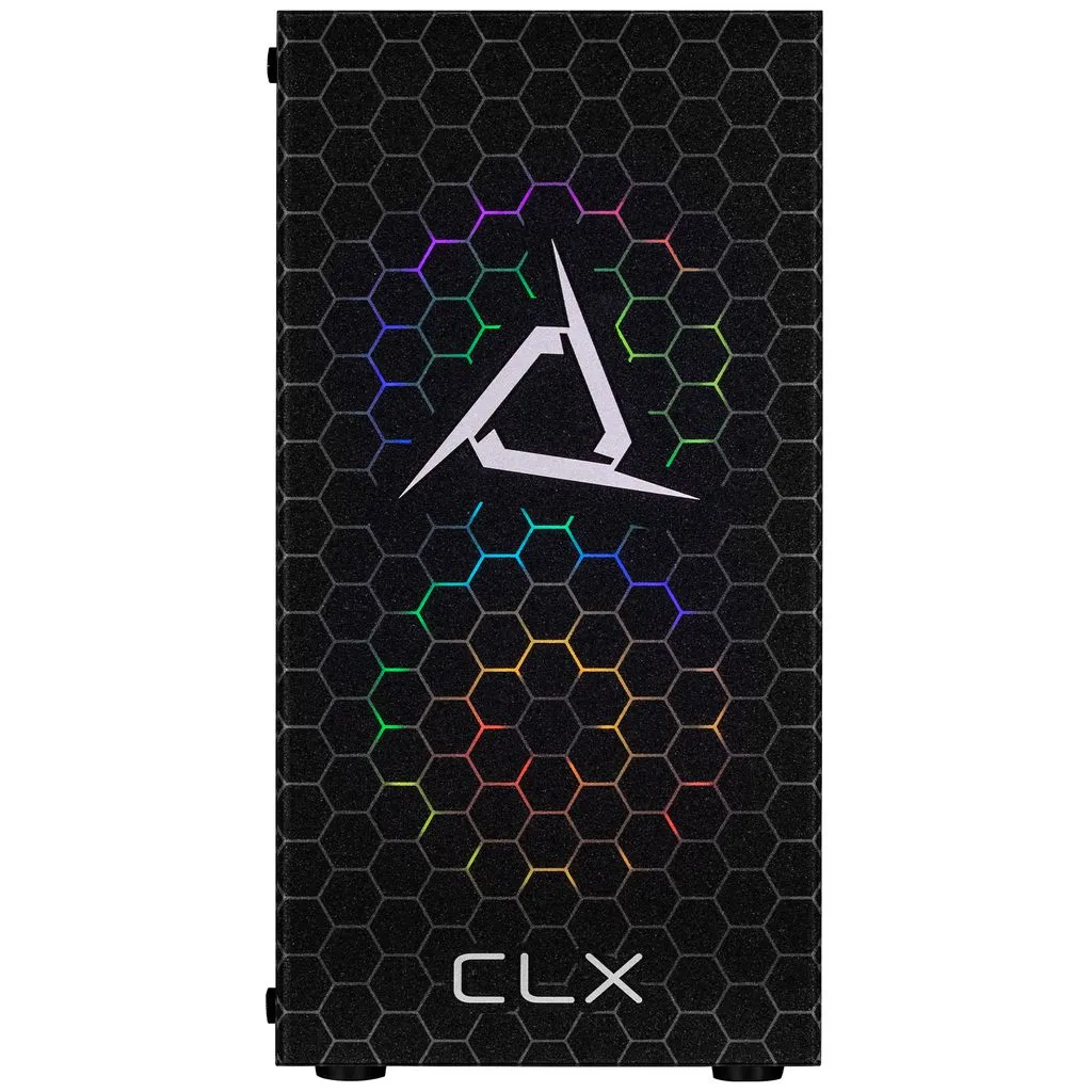 CLX SET Gaming Desktop - Intel Core i7 12700F 2.1GHz 12-Core Processor, 16GB DDR4 3600 Memory, GeForce RTX 4060 Ti 16GB GDDR6 Graphics, 2TB NVMe M.2 SSD, WiFi, Black, Windows 11 Home 64-bit