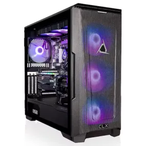 CLX SET Gaming Desktop - Liquid Cooled Intel Core i9 13900KF 3GHz 24-Core Processor, 32GB DDR5 Memory, GeForce RTX 3080 Ti 12GB GDDR6X Graphics, 1TB SSD, 4TB HDD, WiFi, Windows 11 Home 64-bit