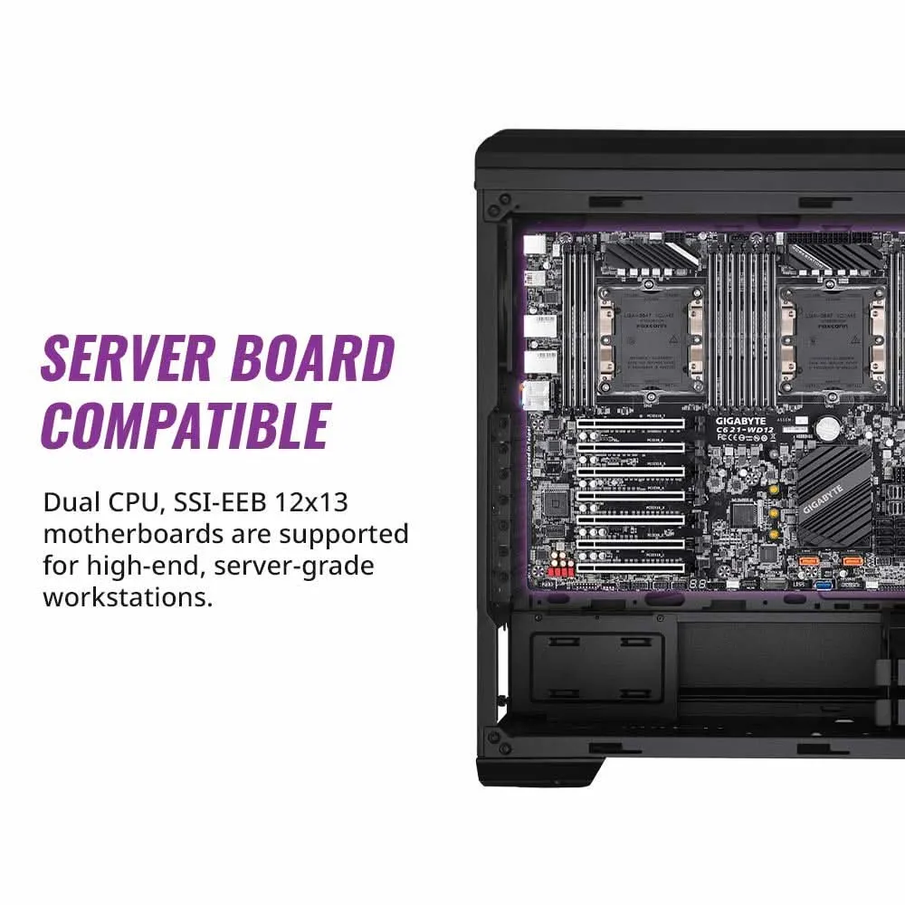 COOLER MASTER MASTERBOX NR600P MID-TOWER ATX CABINET