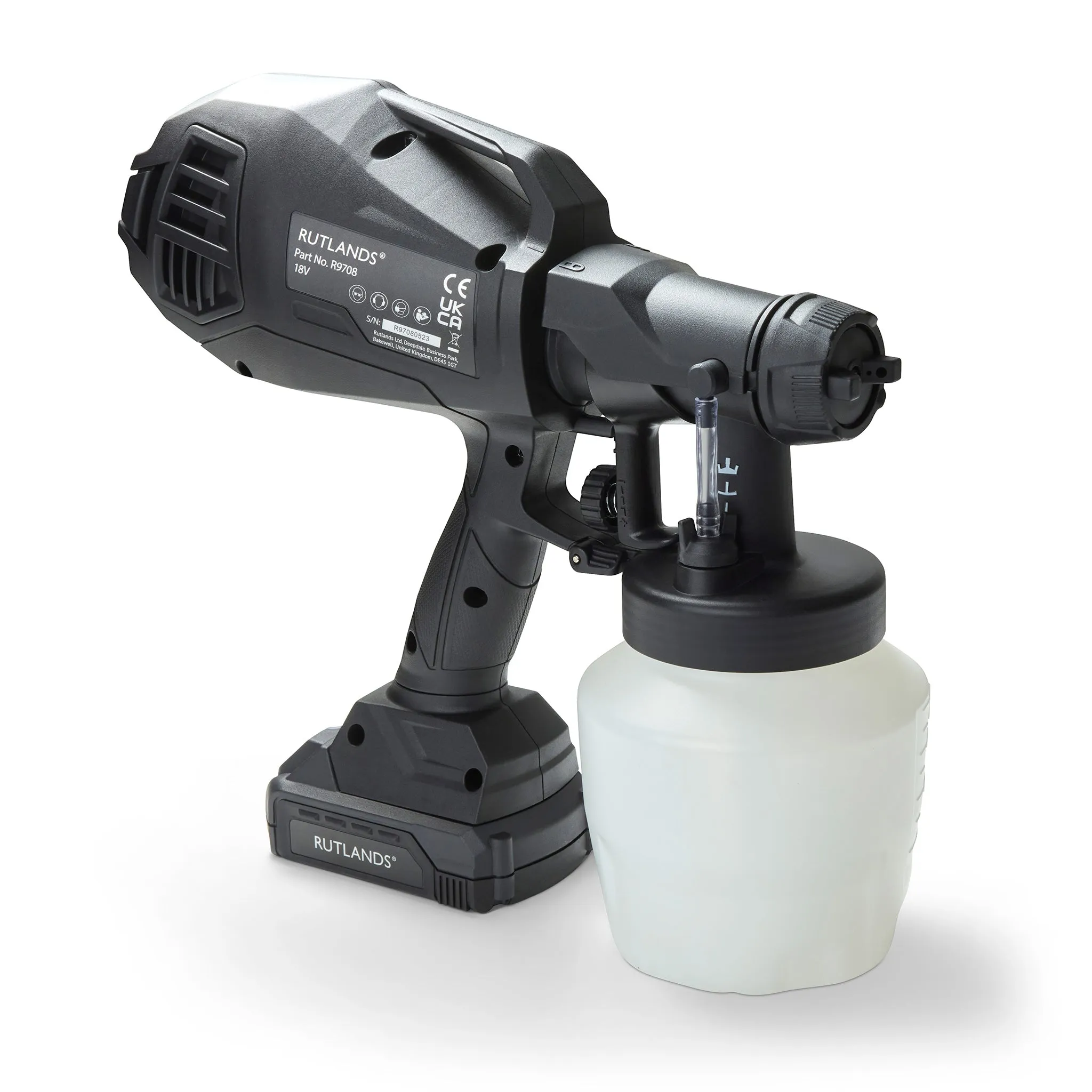 Cordless 18V HVLP Paint Sprayer