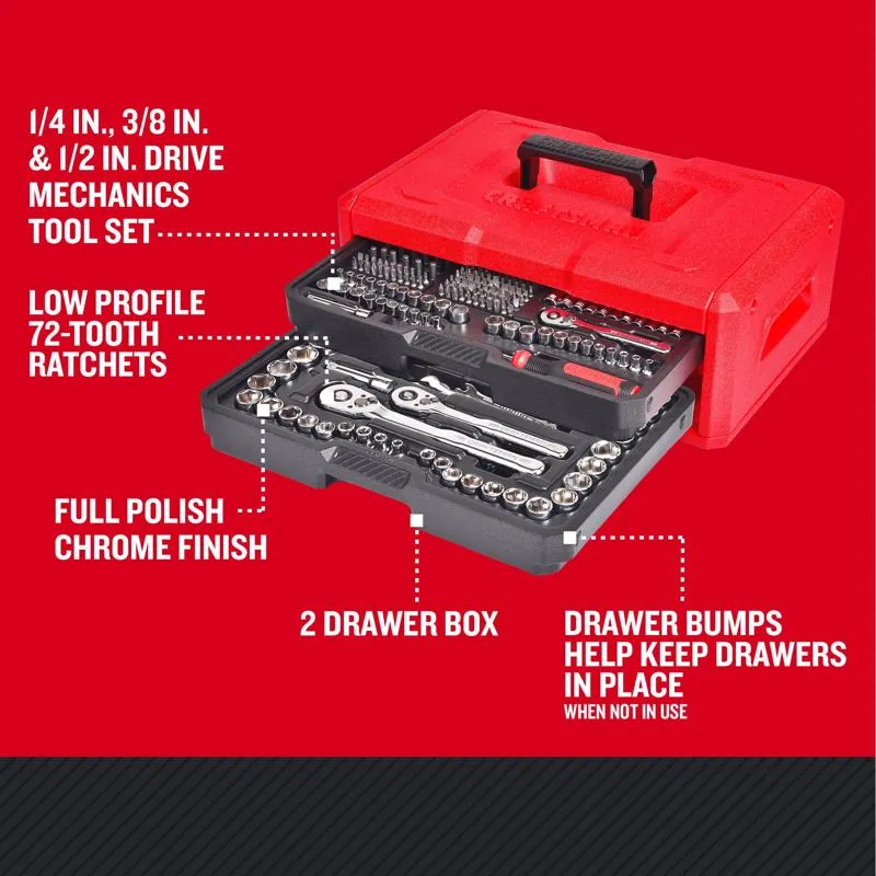 Craftsman SAE Mechanic's Tool Set 256 pc