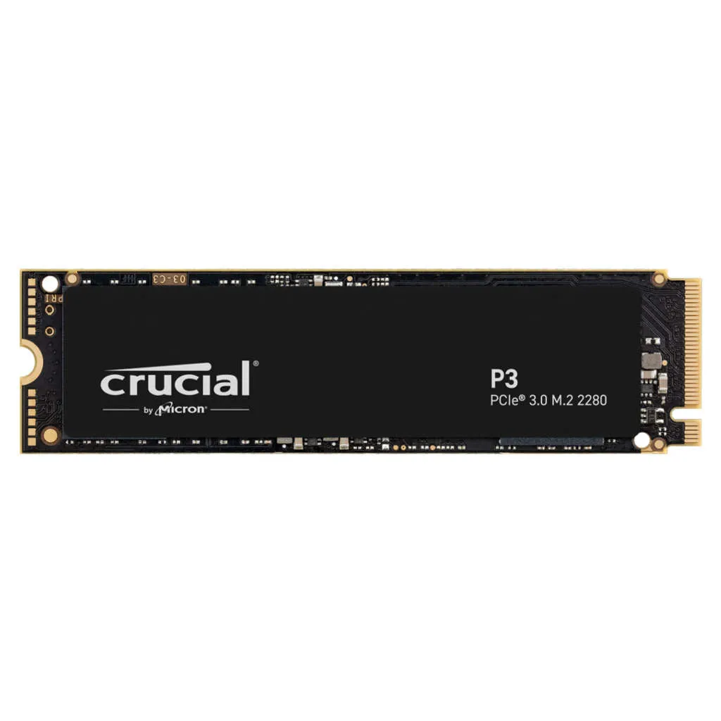Crucial P3 NVMe PCIe M.2 2280 Solid State Drive 500GB CT500P3SSD8