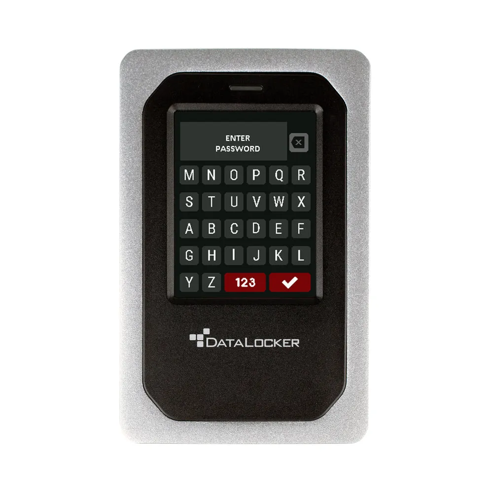 Datalocker Dl4-2Tb-Fe Dl4Fe 2Tb Encrypted Ehdd Fips 140-2 Taa Usb C And 3.0