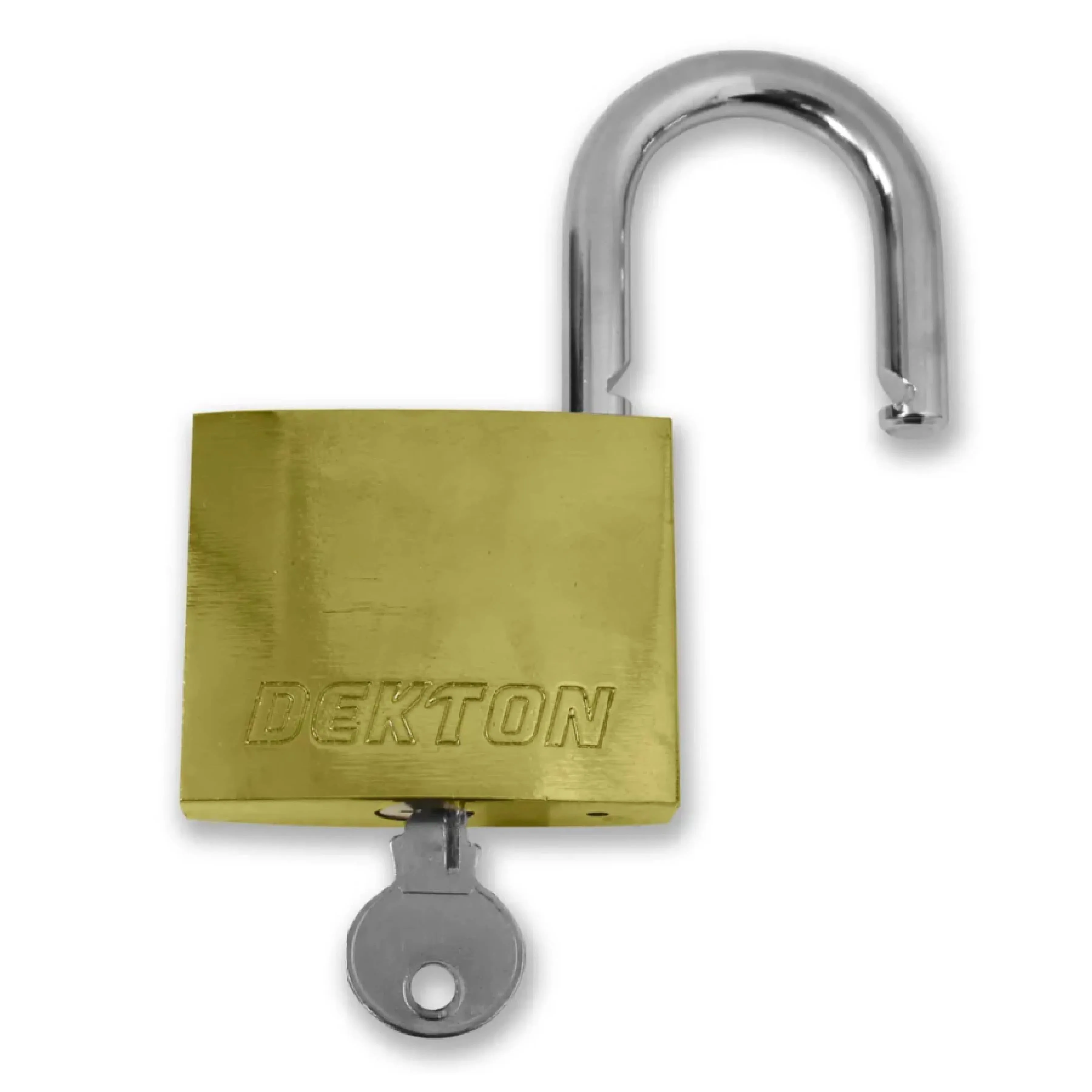 DEKTON 60mm Titanium Plated Iron Padlock