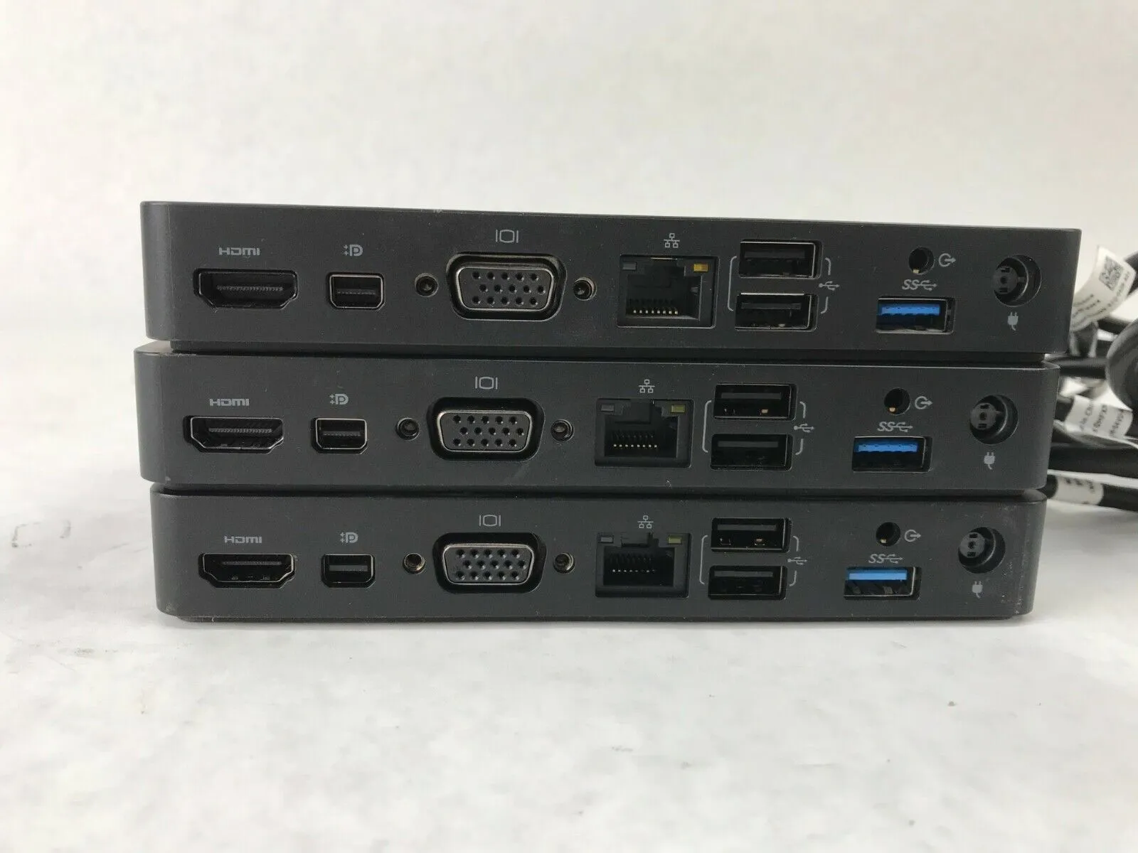 Dell K17A WD15 Docking Station Thunderbolt USB-C - Plug Cover Missing (Lot of 3)