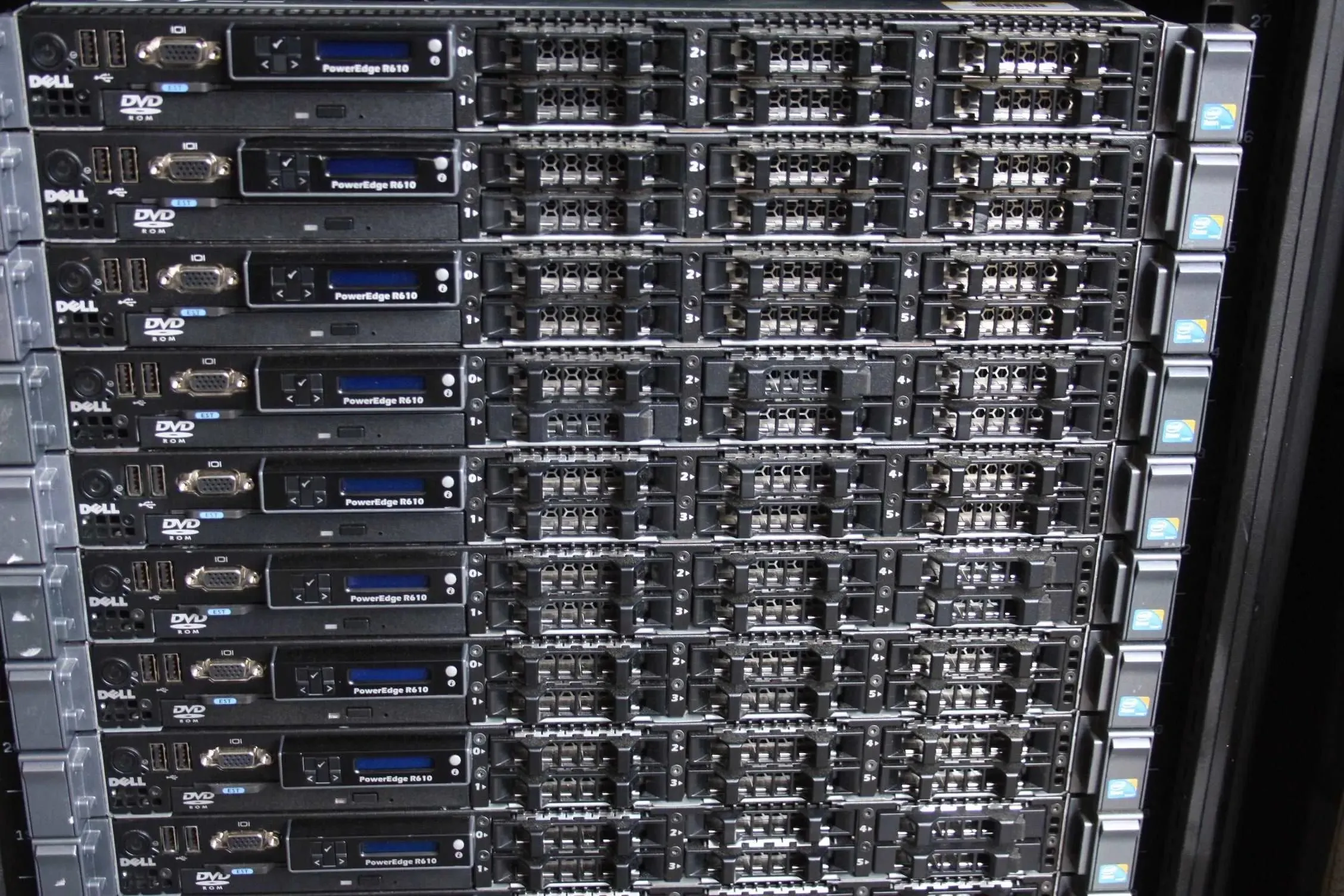 Dell PowerEdge R610 12GB/32GB/96GB RAM No HDDs