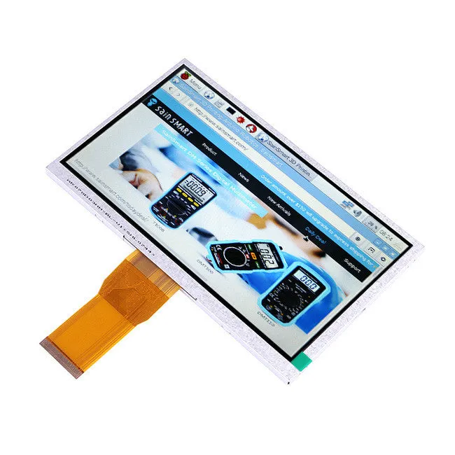 [Discontinued] 7" TFT LCD Display for Raspberry Pi & Driver Board Bundle