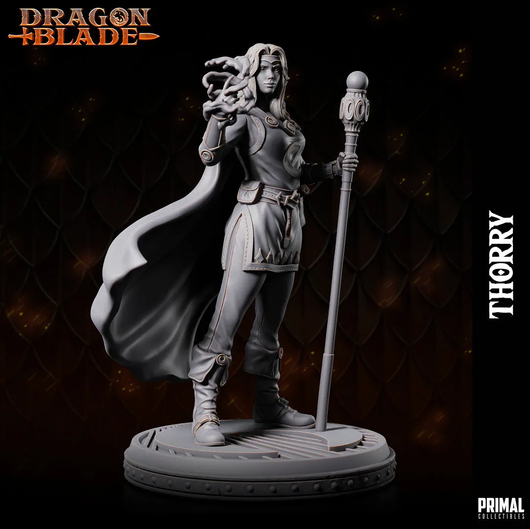 DNDHQ - Thorry - Spellswarm Wizard Human Lady