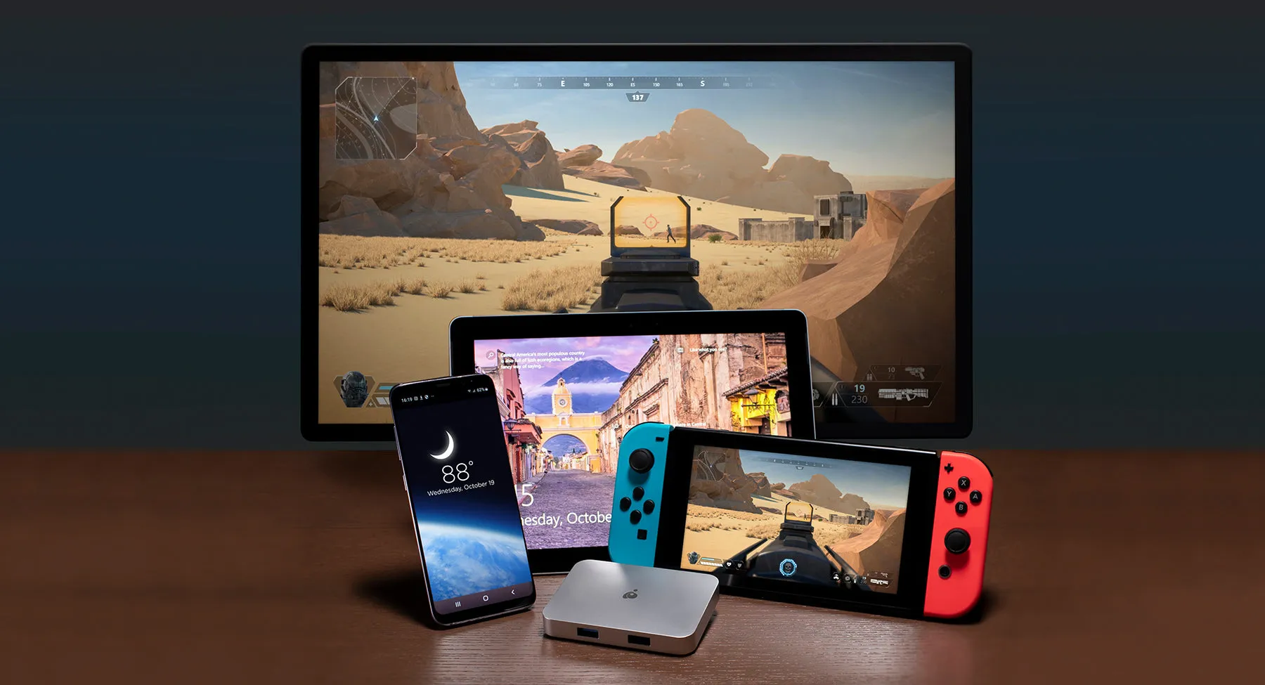 Dock Pro 60 USB-C 4K Station with Game  Mode
