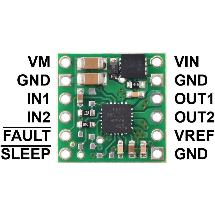DRV8256P Single Brushed DC Motor Driver Carrier